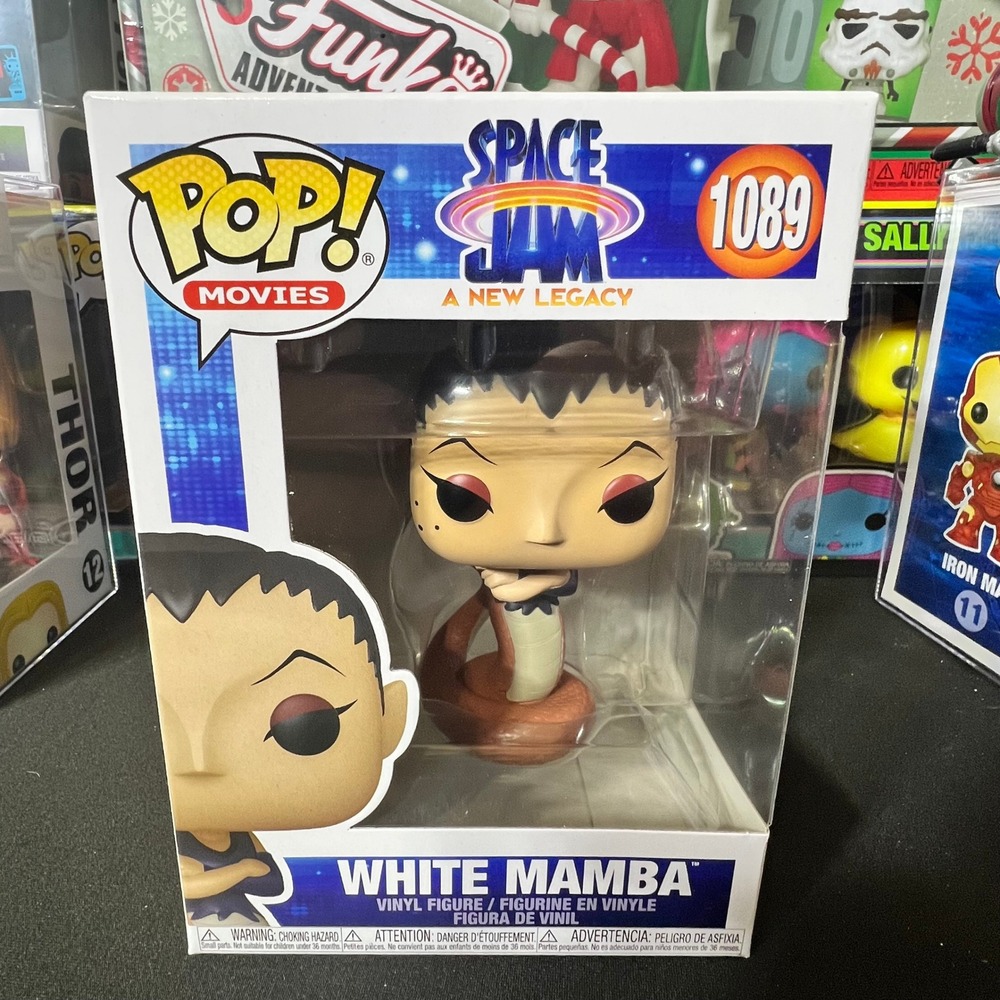 Funko Pop Movies Space Jam A New Legacy White Mamba 1089 Vinyl Figure